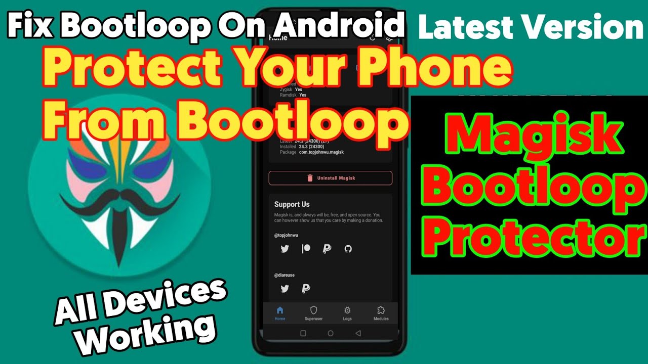 BootLoop Protector for Magisk Modules