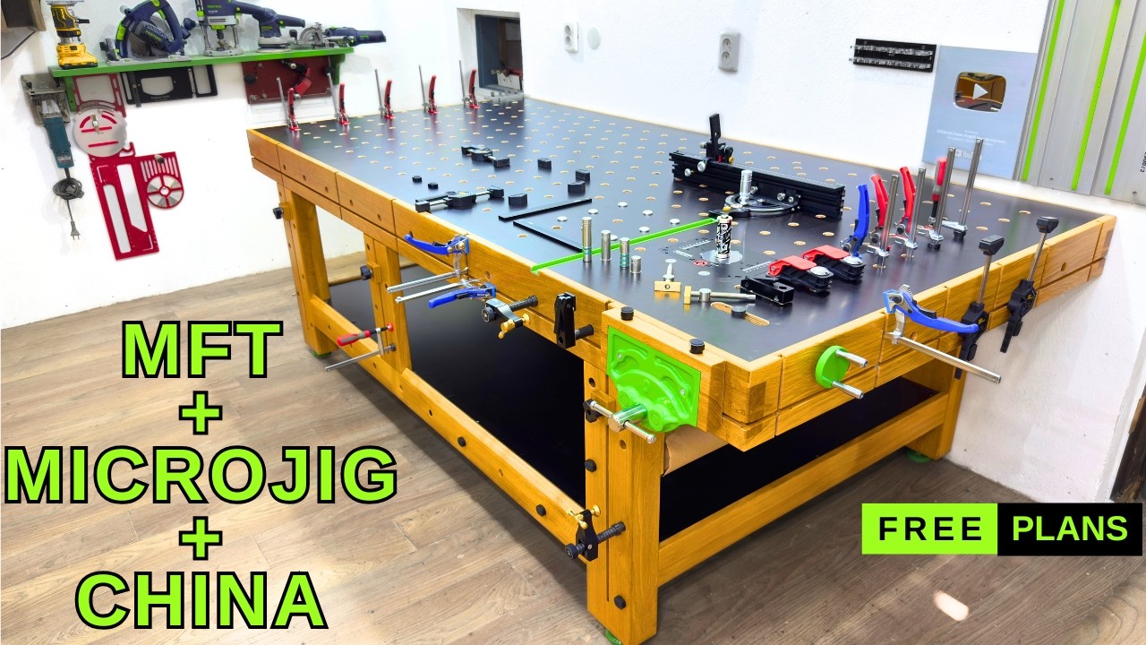 Creating a Massive, Ultra-Functional Workbench