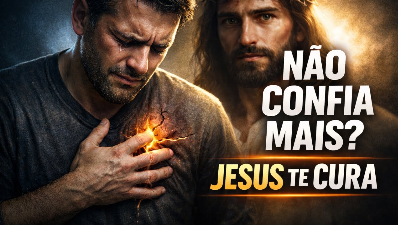 Você Não Confia em Ninguém? JESUS Cura Seu CORAÇÃO FERIDO HOJE / CURA INTERIOR e RESTAURAÇÃO