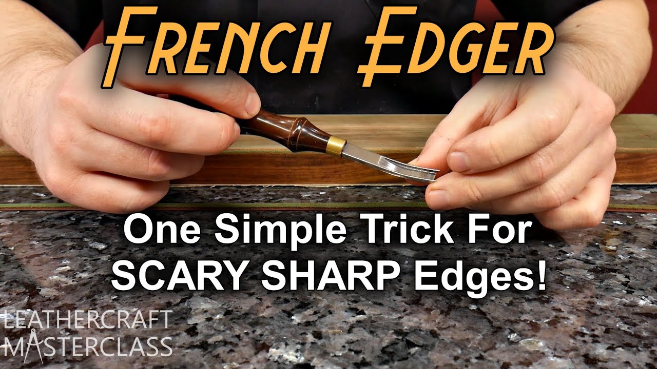 Using A French Edger In Your Leathercraft