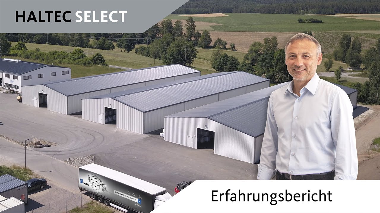 HALTEC-Lagerhalle kaufen für Firmenerweiterung