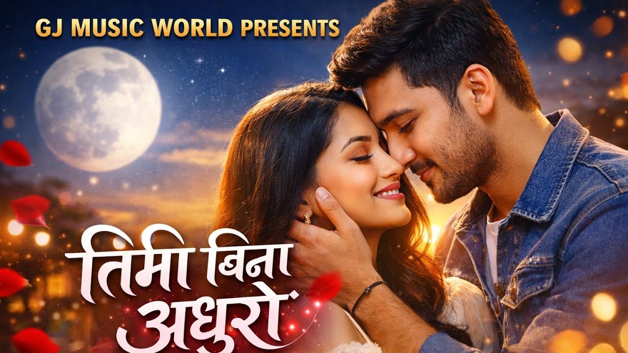 Timi Bina Adhuro | AI Generated Nepali Romantic Song | Suno AI Music | GJ Music World