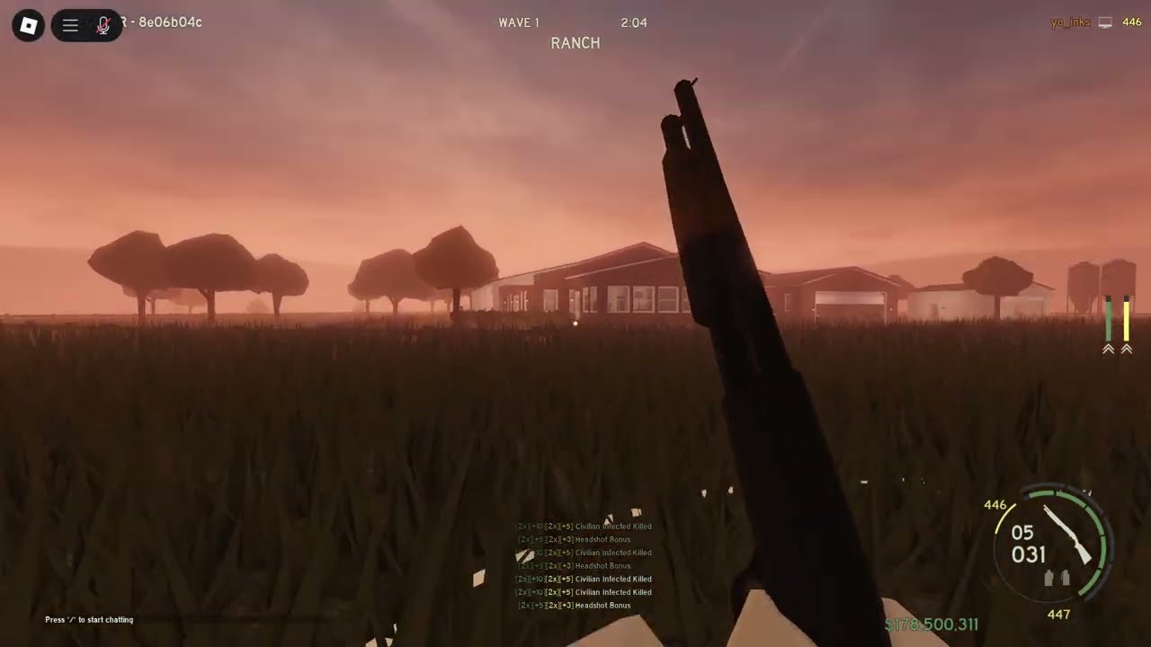 |ROBLOX|Those Who Remain Regular Mode Solo Wave 10 No Speed Demon On Ranch