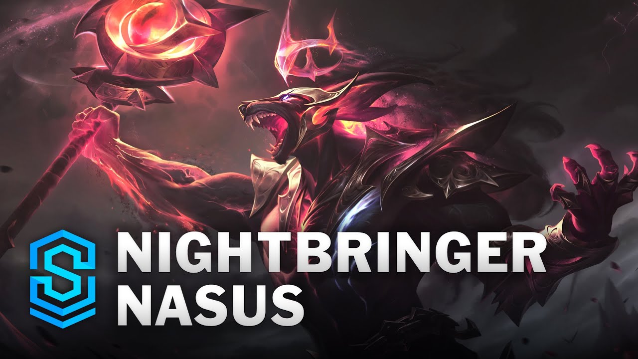 Nightbringer Nasus Skin Spotlight - League of Legends
