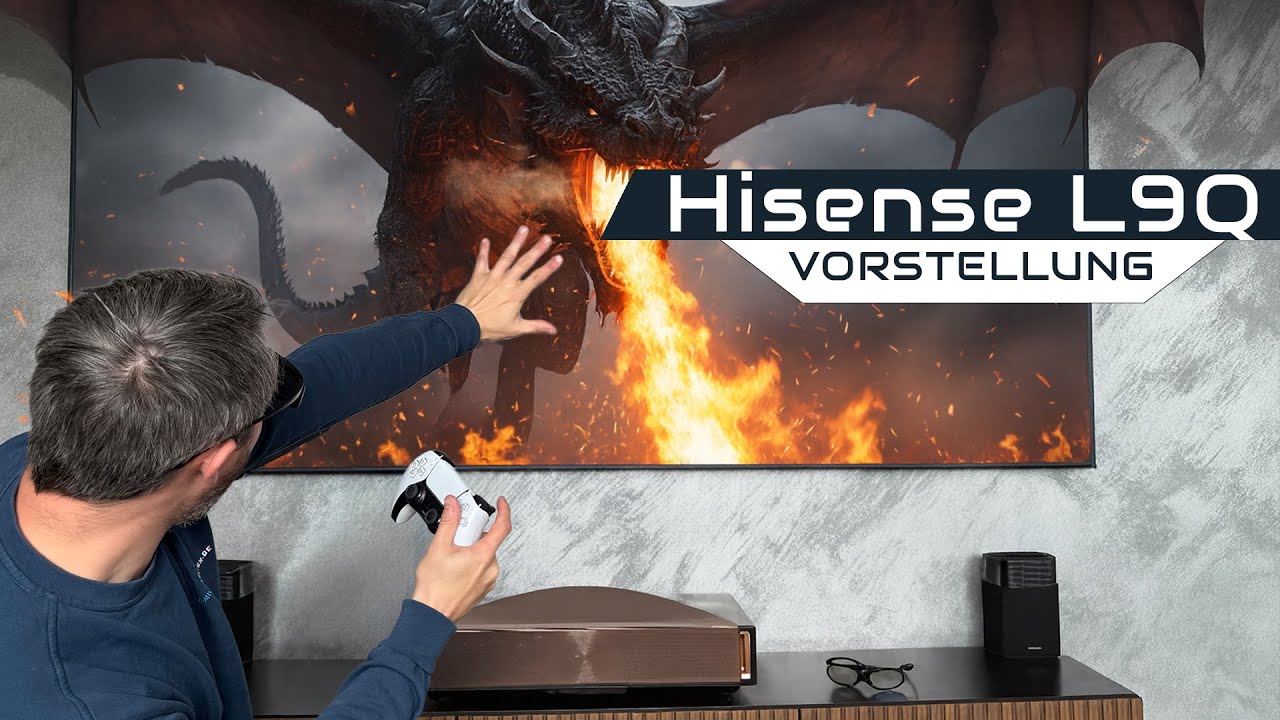 Unglaublich! 😱 Hisense L9Q sprengt alle Grenzen – DER Laser TV, auf den alle gewartet haben!