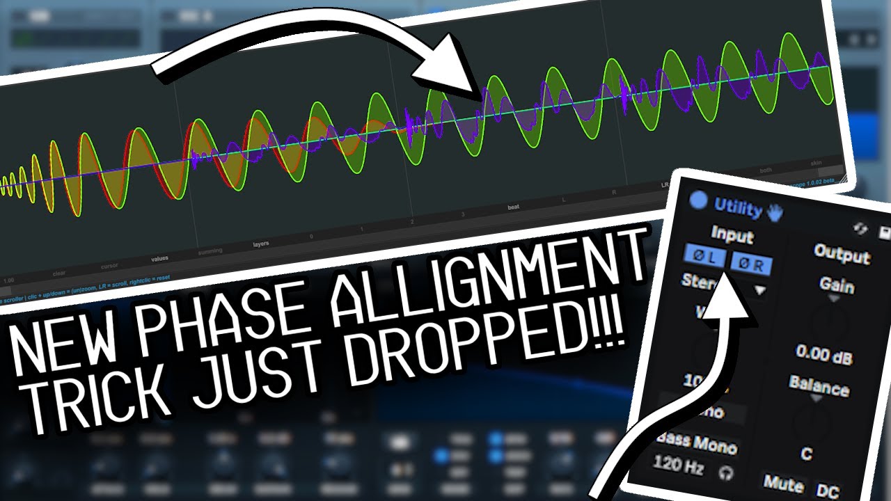 Cool Phase Allignment Trick for Psytrance Bass!!!