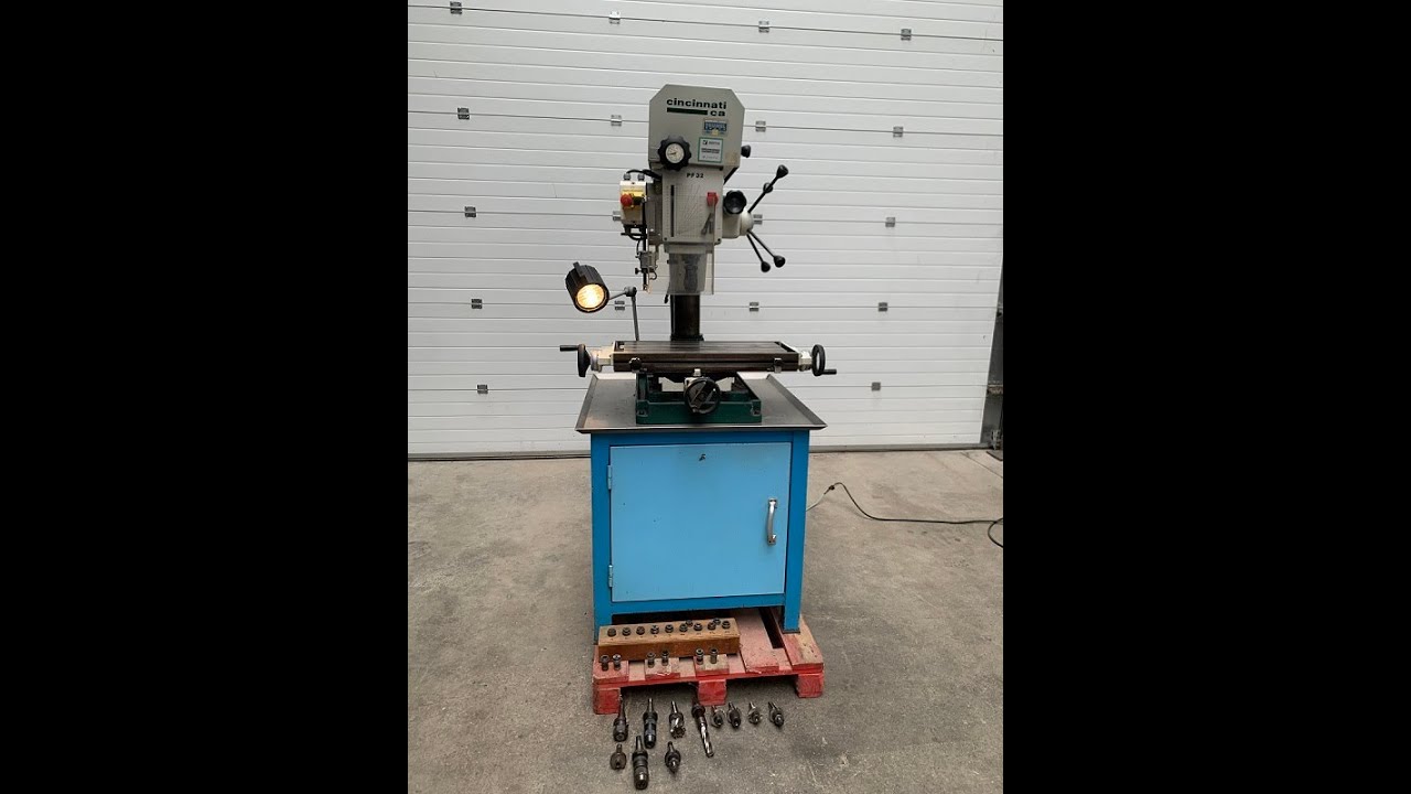 Perceuse fraiseuse / Drilling Milling Machine CINCINNATI PF 32VM - www.retec-machines.com