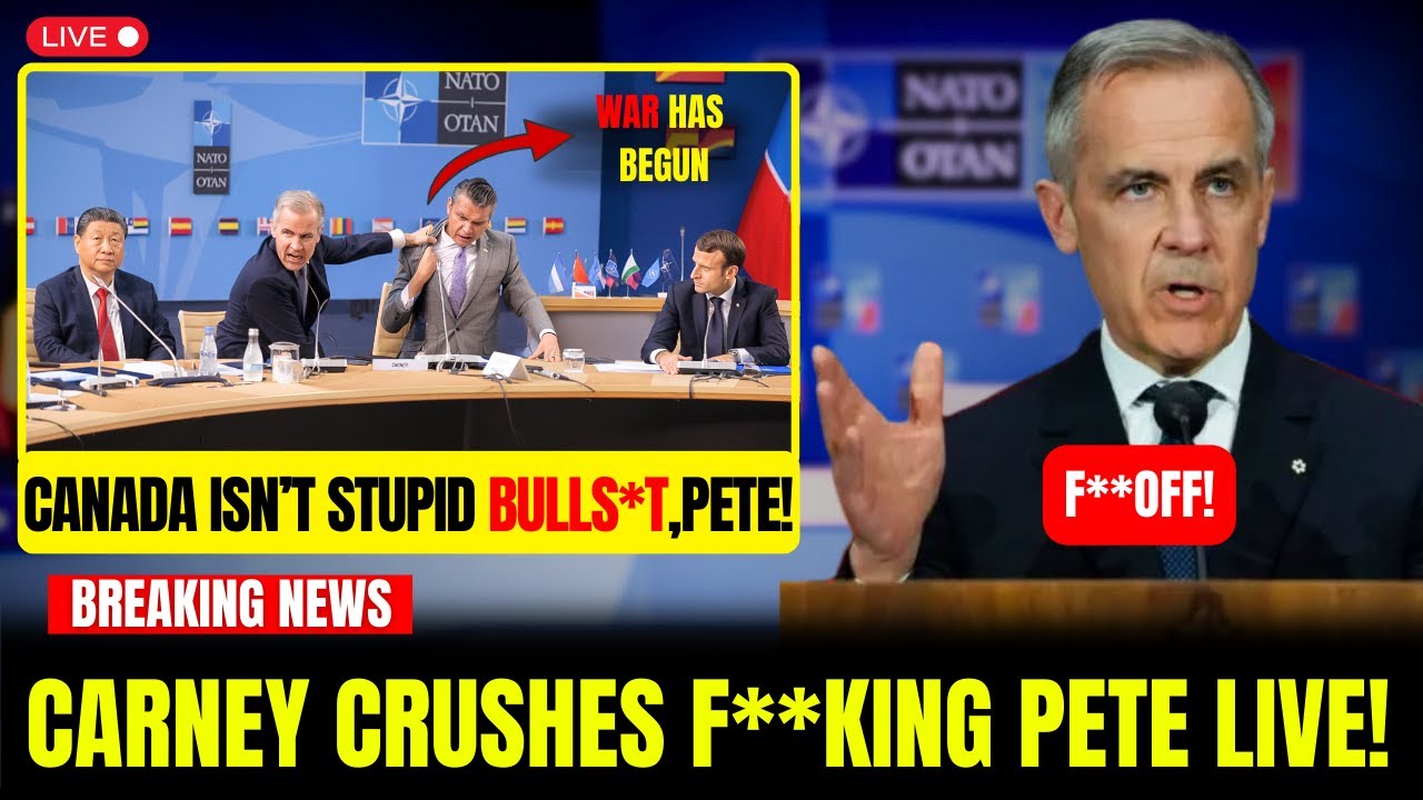 BREAKING: Mark Carney DESTROYS Pete Hegseth After Secret NATO Briefing Goes Public!