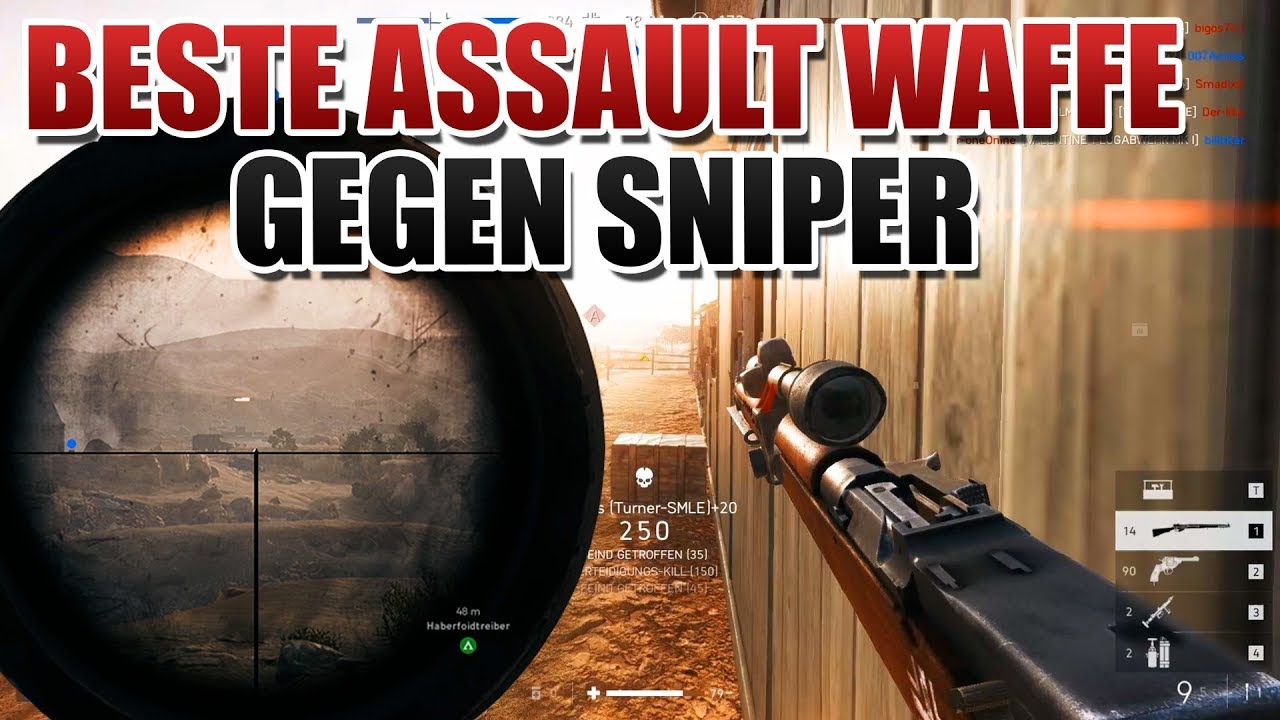 Die Perfekte Waffe gegen Sniper... Battlefield 5