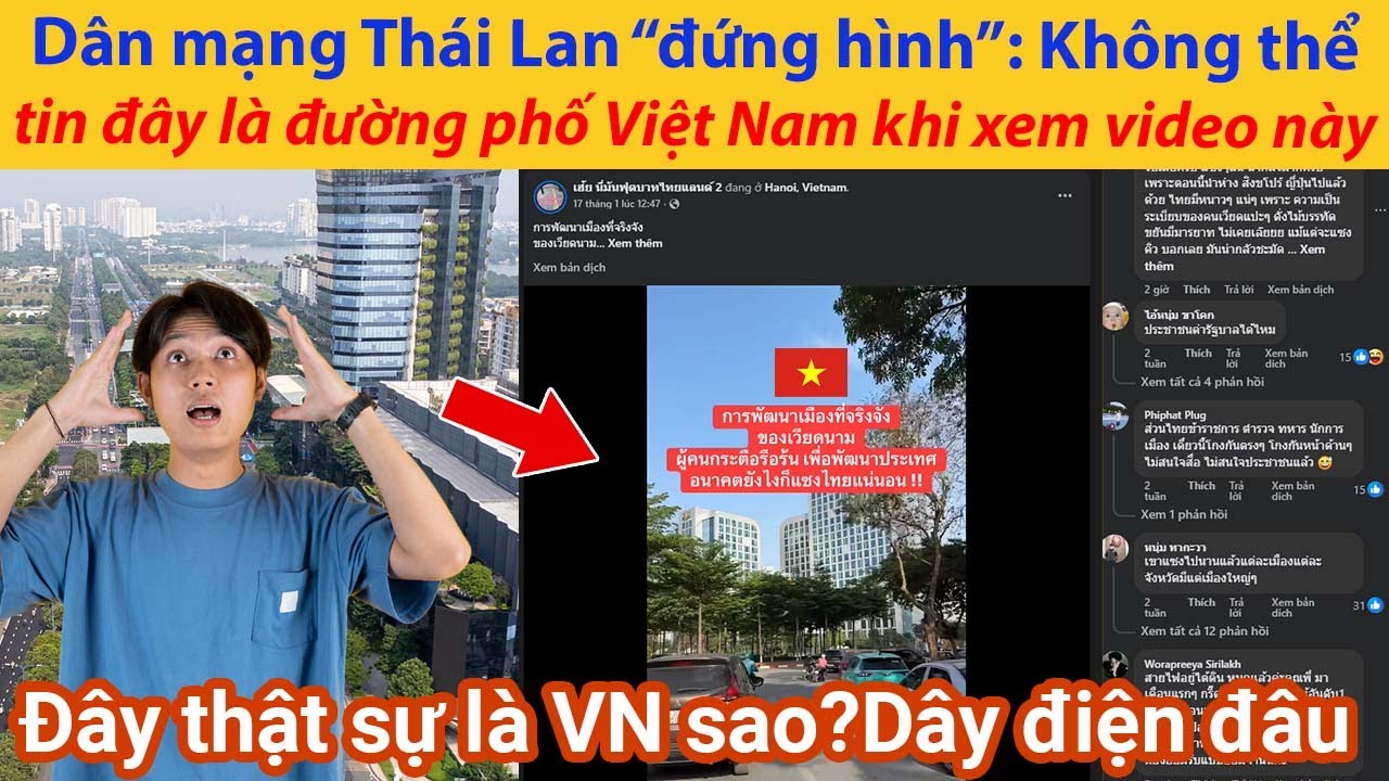 Dân mạng Thái Lan “đứng hình”: Không thể tin đây là đường phố Việt Nam khi xem video này