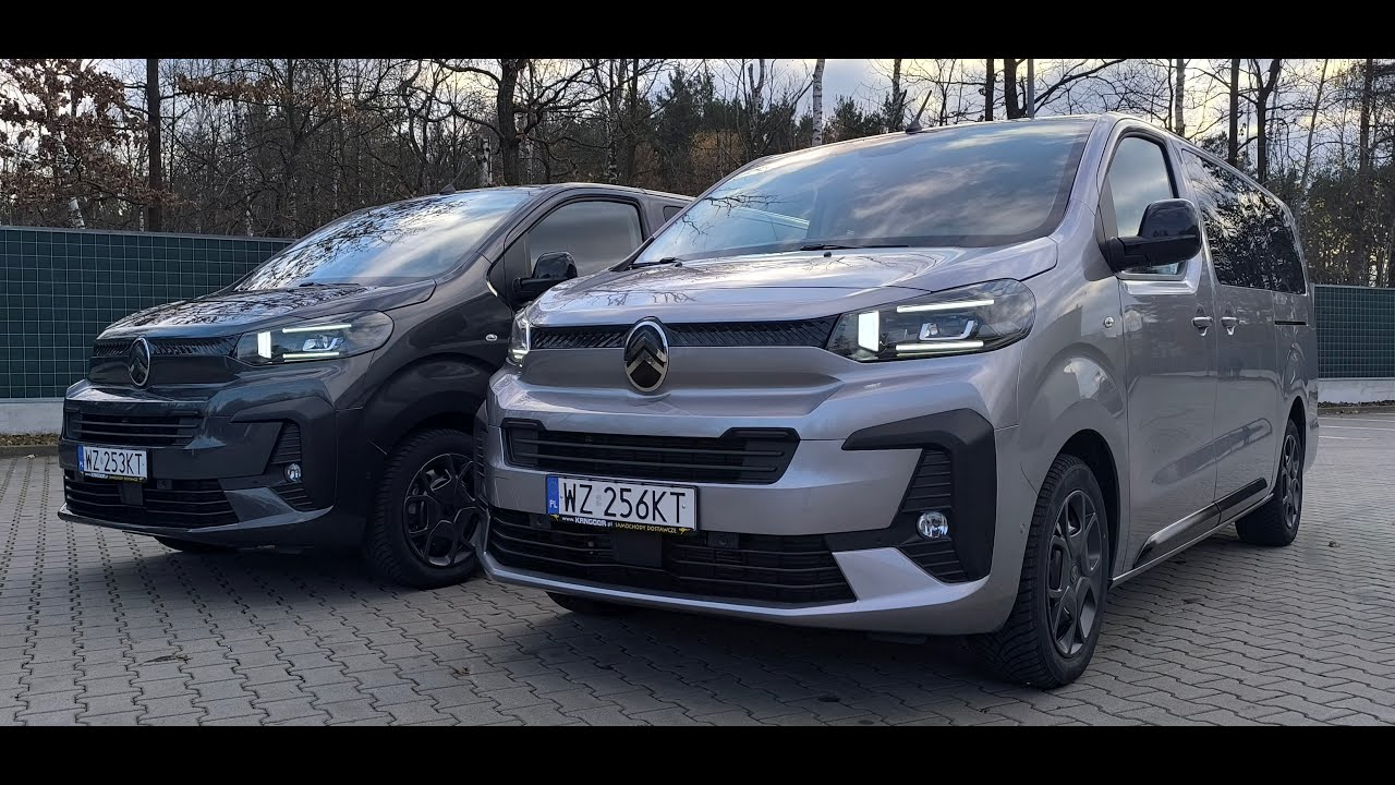 Citroën Spacetourer XL 9-osobowy 2025 - Wypożyczalnia Kangoor