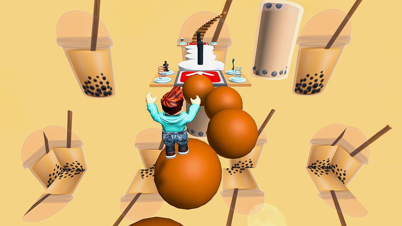 ROBLOX Boba Tea Obby Gameplay | Roblox Parkour Gameplay | No Commentary | No Copyright Gameplay | 13