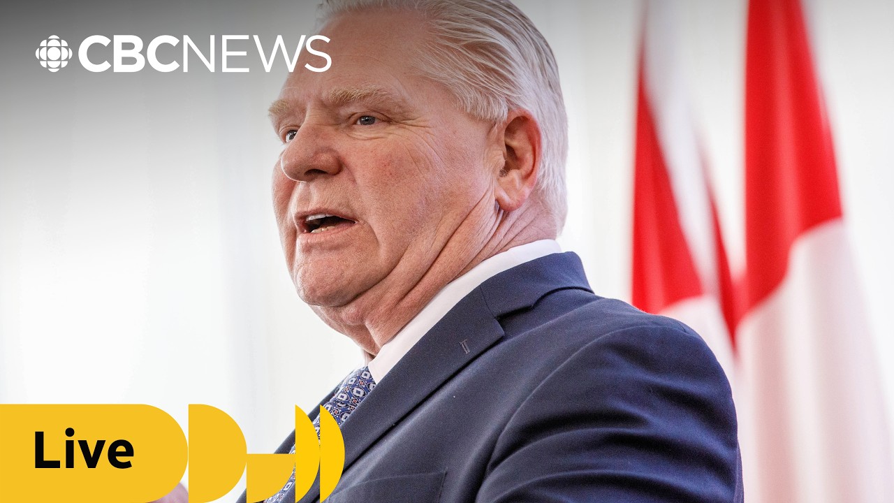 WATCH LIVE | Ontario Premier Doug Ford set to speak with reporters