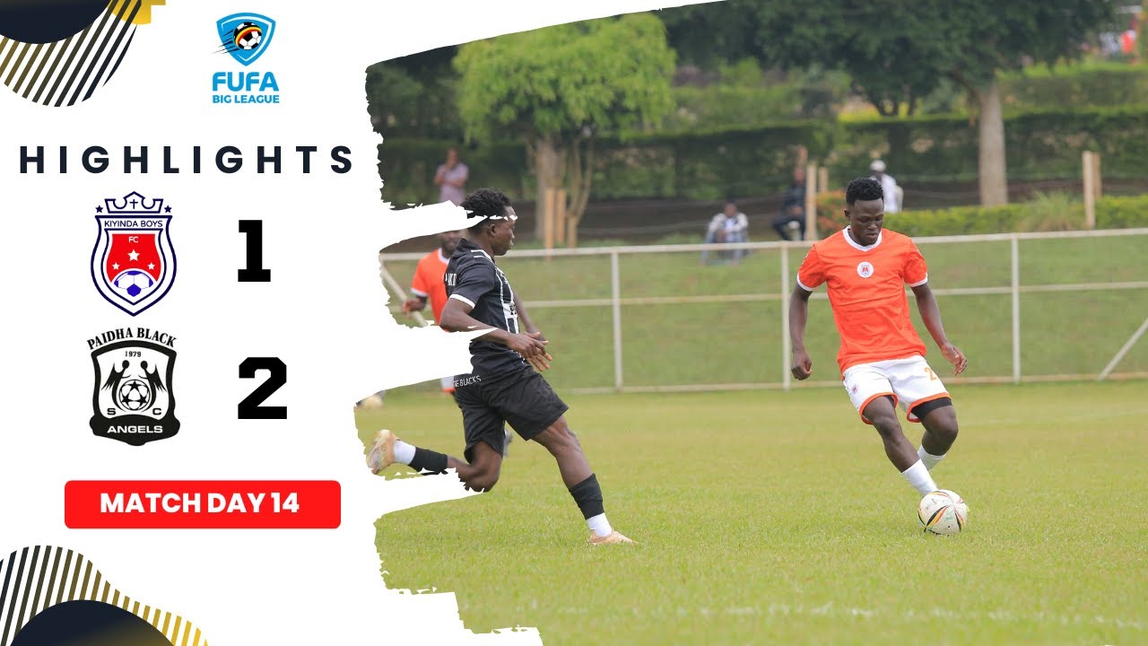 Kiyinda Boys FC 1-2 Paidha Black Angels | Highlights