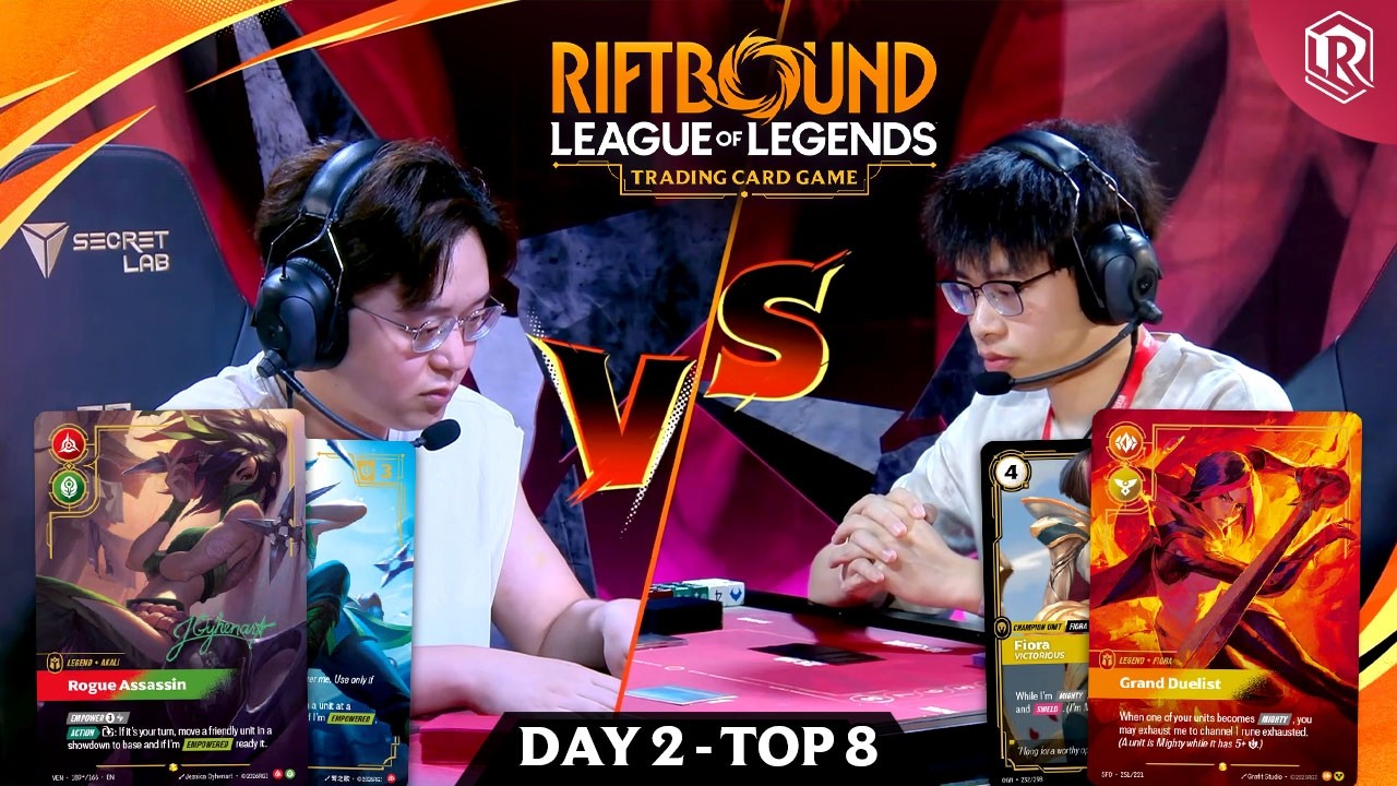 Top 8: Akali vs Fiora - Riftbound Regional Wuhan