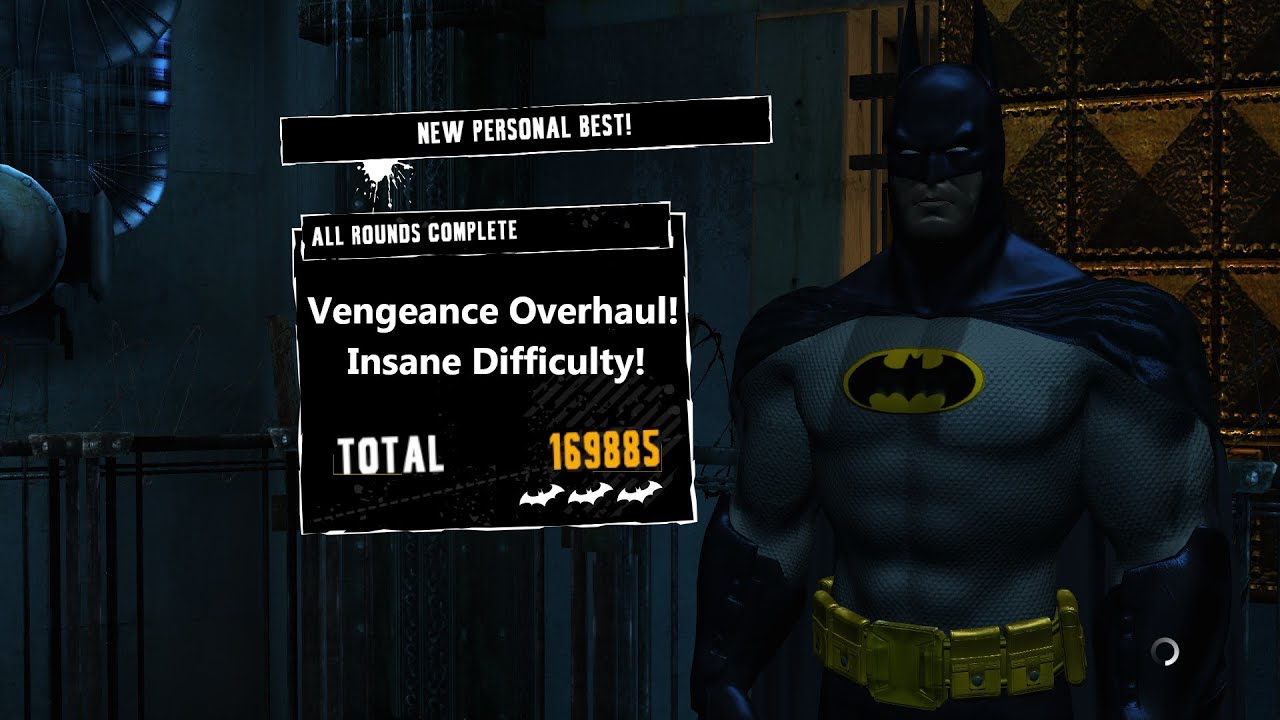 Knightfall Overhaul - 169,000 Points - Shock and Awe - Arkham Asylum