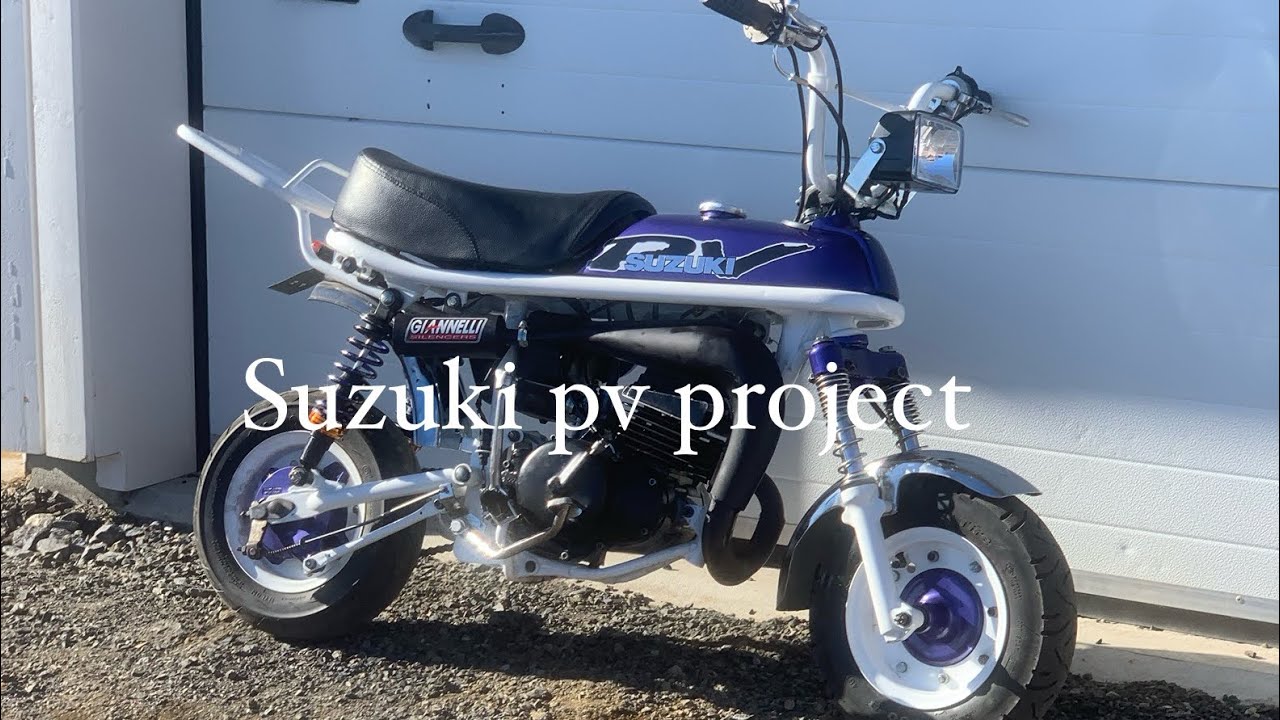 Suzuki pv 80cc project