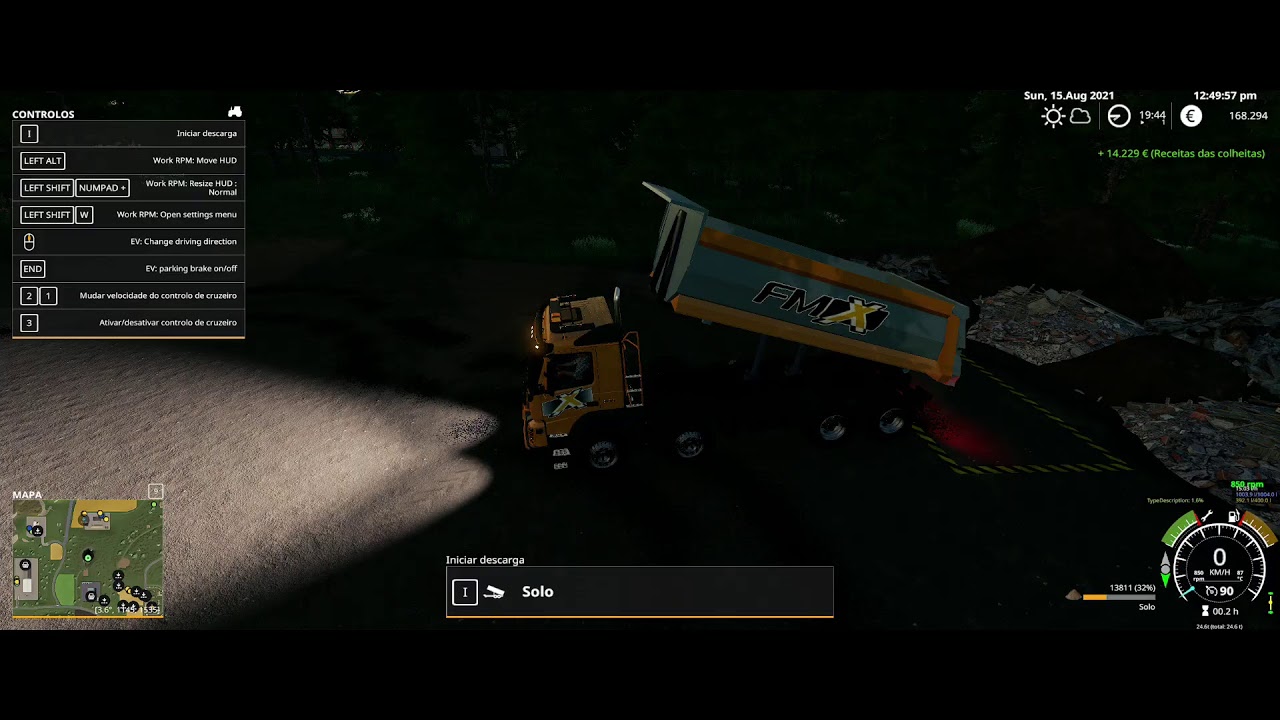 FS19 - [Live] TCBO Mining  Construction Economy - My game play (no comments).