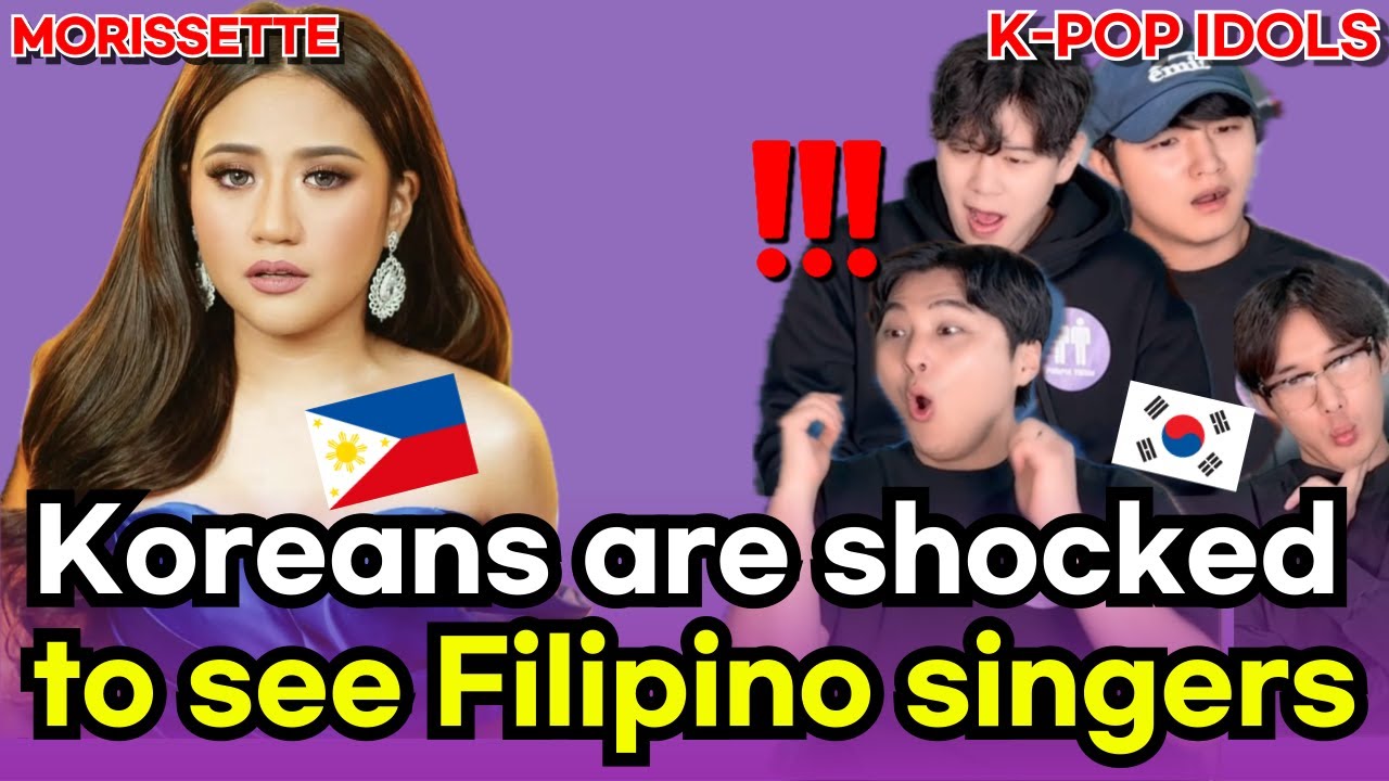 The reason why Koreans like Filipino singers [Morissette Amon]