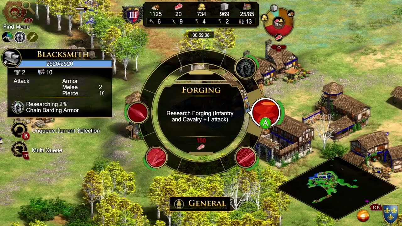 AoE II Charlemagne Campaign Gameplay | Castles built the Attack starts Ep2