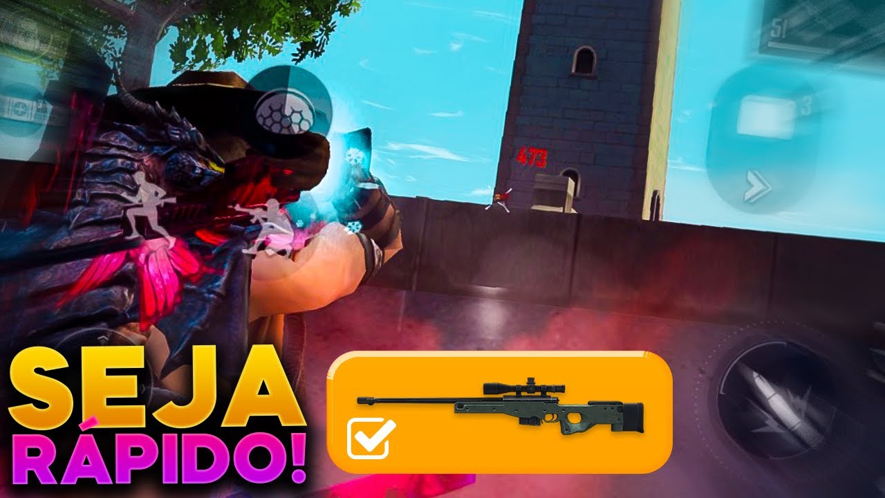 SEJA O MELHOR! COMO JOGAR DE AWM ? VEJA ESSAS DICAS - FREE FIRE MOBILE