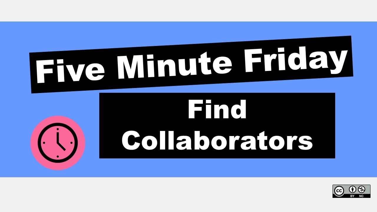Find RESEARCH COLLABORATORS in DIMENSIONS Free Web App | Five Minute Friday