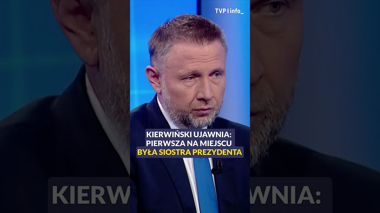 Kierwiński ujawnia: pierwsza na miejscu była siostra prezydenta Nawrockiego #polityka #shorts