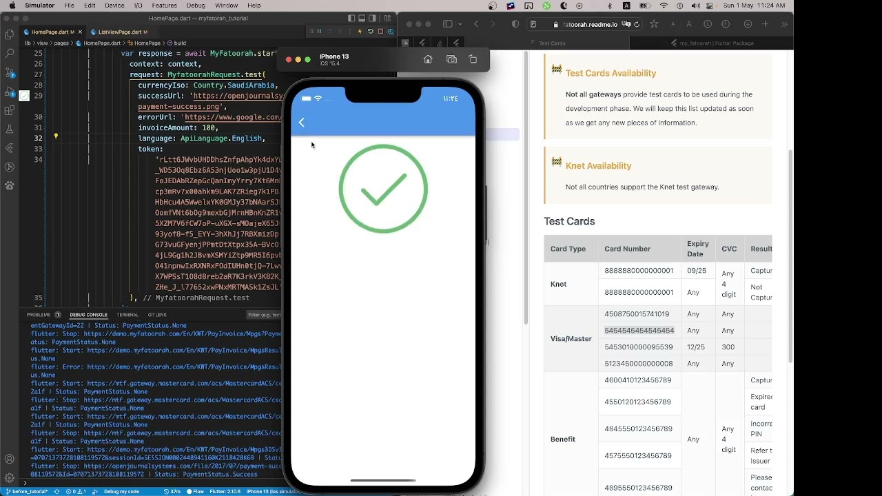 Add My Fatoorah plugin to  Flutter app