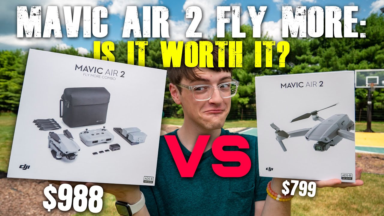 DJI Mavic Air 2 против Fly More Combo: Стоит ли покупать DJI Mavic Air 2 Fly More Combo вместо DJ...