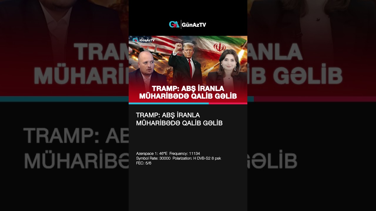 TRAMP: ABŞ İRANLA M&Uuml;HARİBƏDƏ QALİB GƏLİB