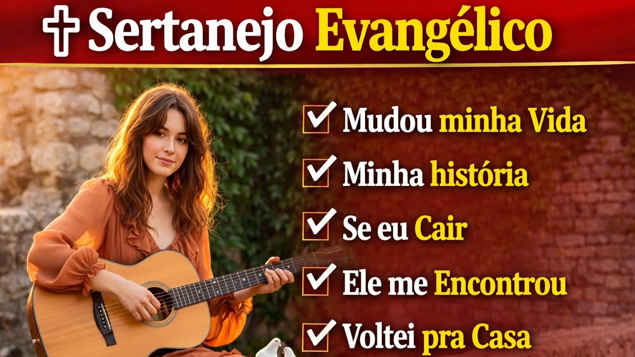 🎶✨ Sertanejo Evangélico – Músicas Ao Vivo que Tocam a Alma ✨🎶