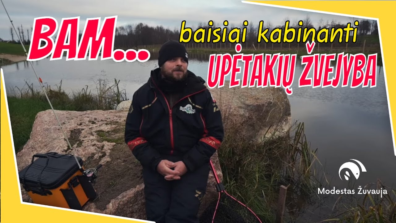 Užkabinanti upėtakių žvejyba tvenkinyje pagal AREA TROUT taisykles
