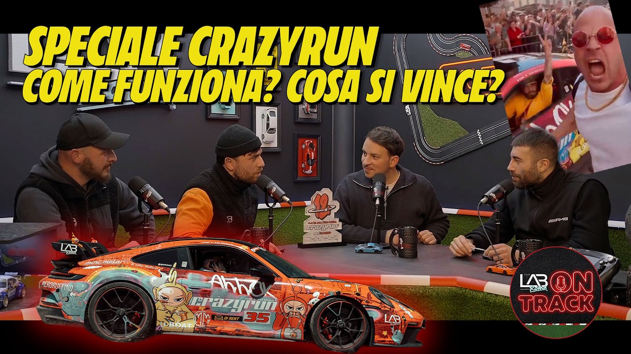 ABBIAMO UNA NOTIZIA PER VOI...LA CRAZYRUN ARRIVA A ROMA E NOI CI SAREMO! 🔴🎙️