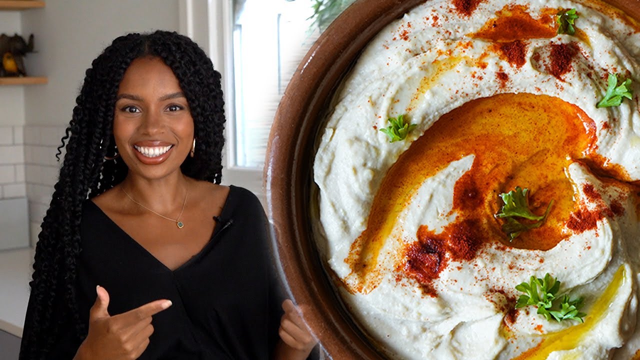 HUMMUS HACKS! The Best Hummus I've Ever Made! 🌱Deliciously smooth!