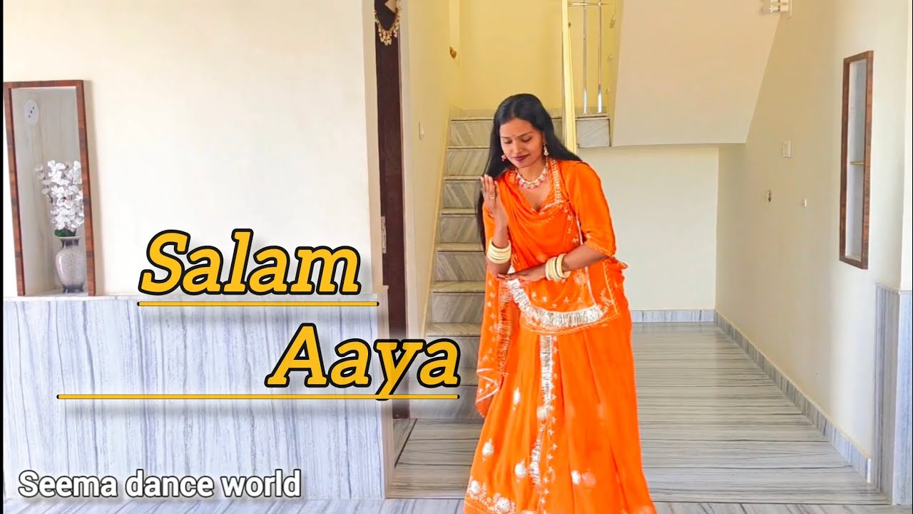 Salaam aaya rajsthani dance video #rajsthanidancevideo #bollywoodsongs #vairalvideo 
