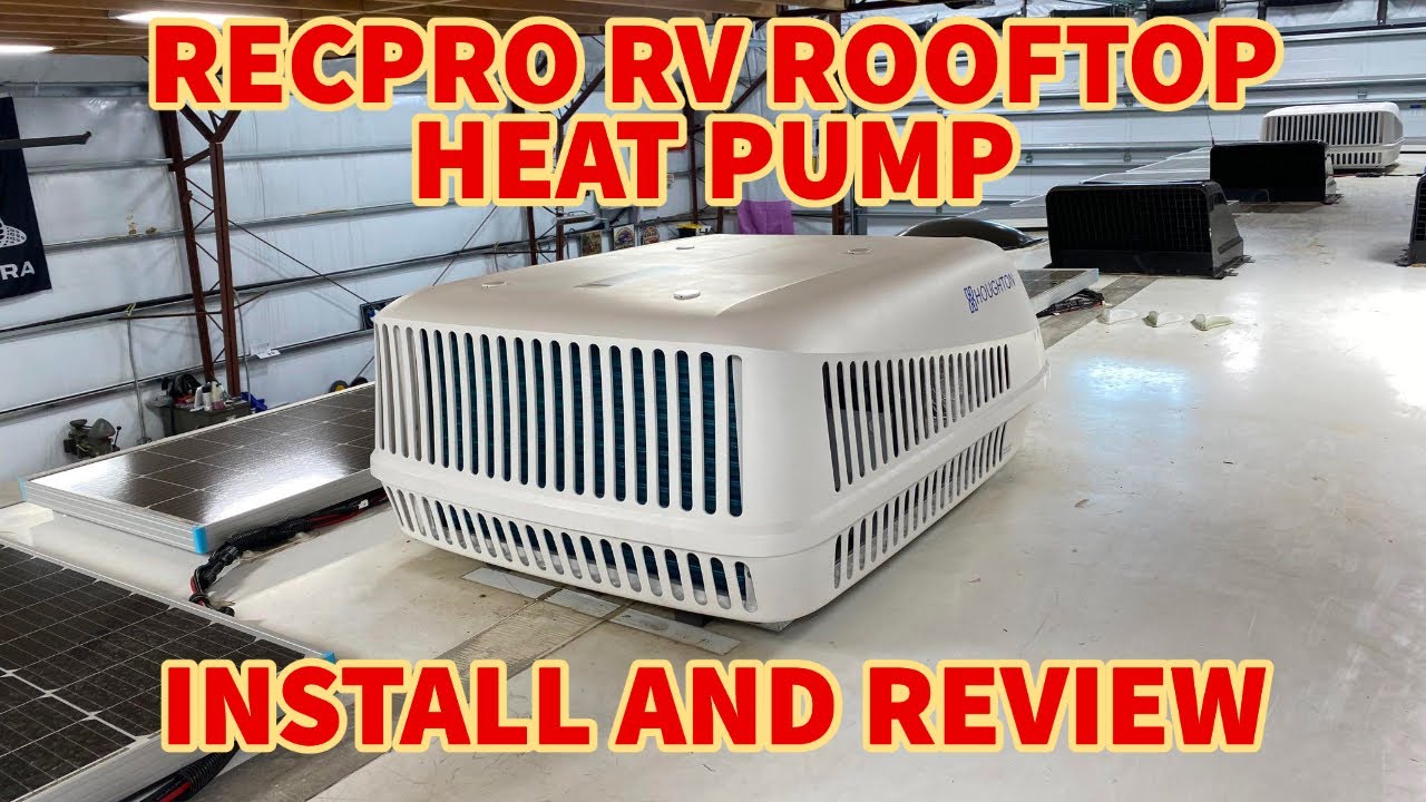 RecPro / Houghton RV Rooftop Ducted Heat Pump Install