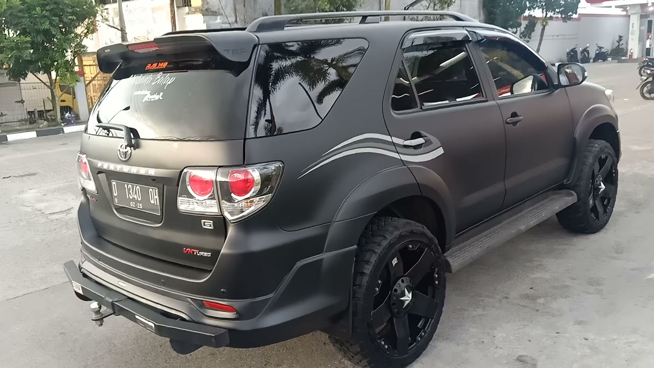 DI JUAL TOYOTA fortuner TRD 2015 ganteng #toyotafortuner#fortunergaul #modifikasi
