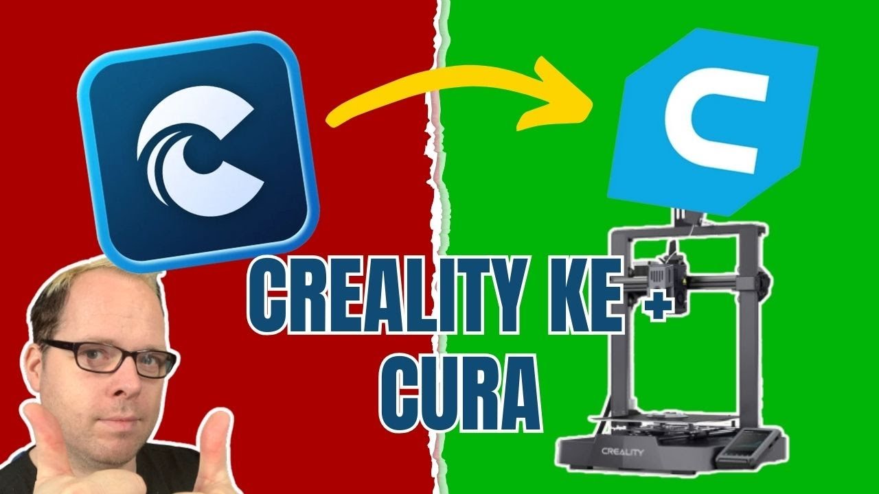 Использование Cura Slicer с Creality Ender-3 V3 KE