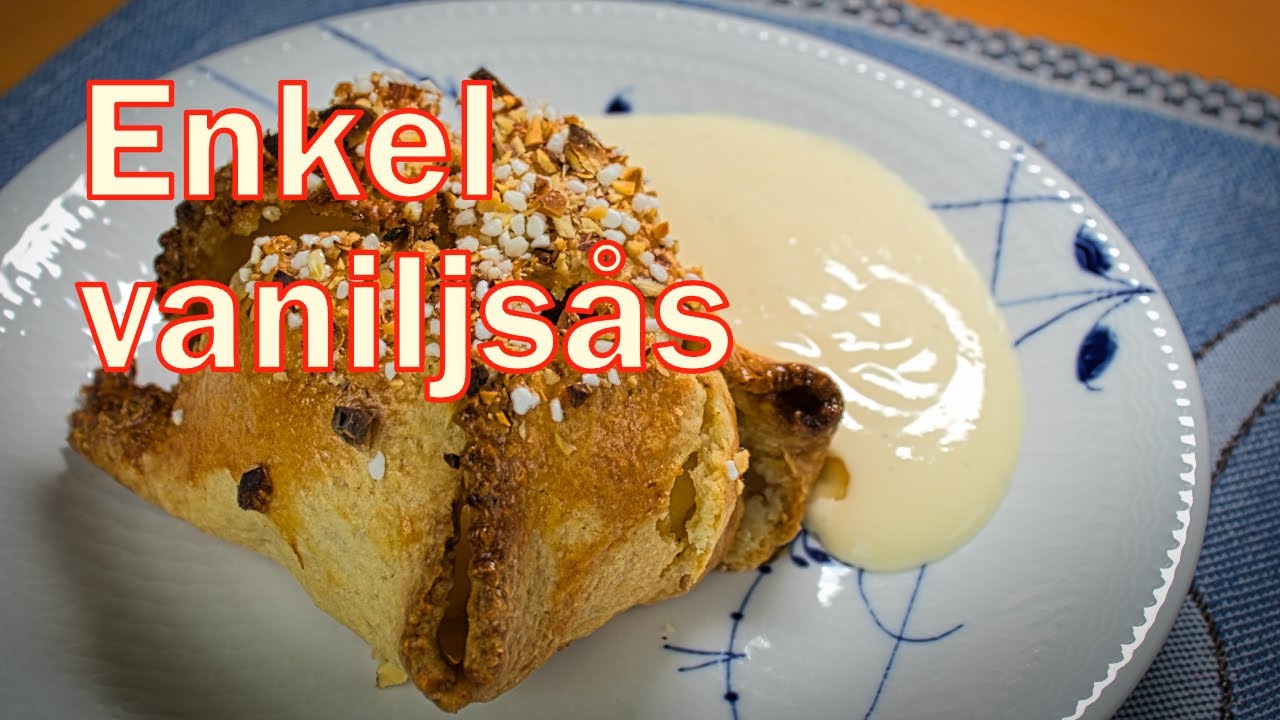 Enkel vaniljs&aring;s