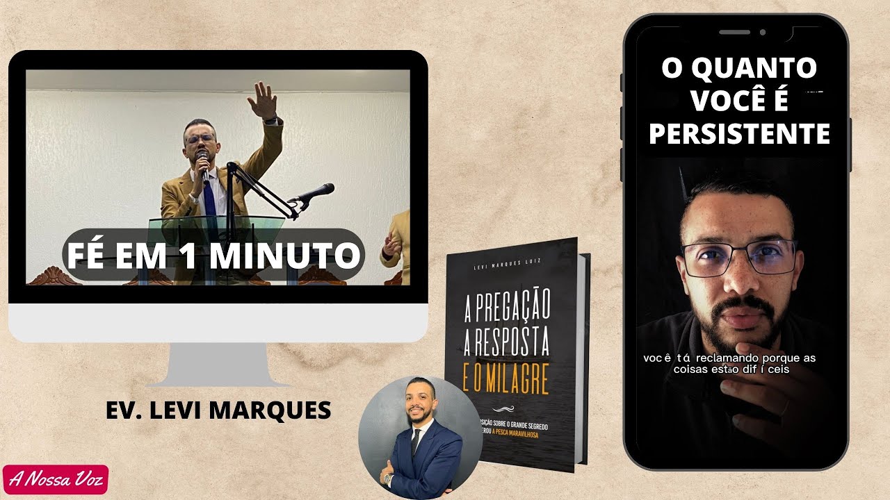 Fé em 1min - O quanto você é persistente?