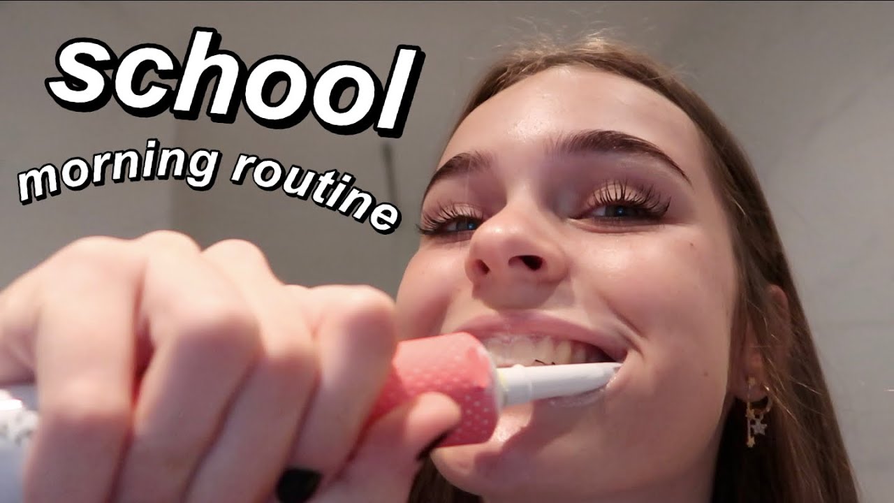 my REAL sixth form school morning routine