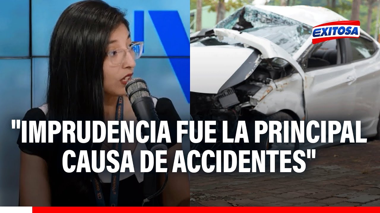 🔴🔵Especialista comparte los motivos que generan incidentes vehiculares