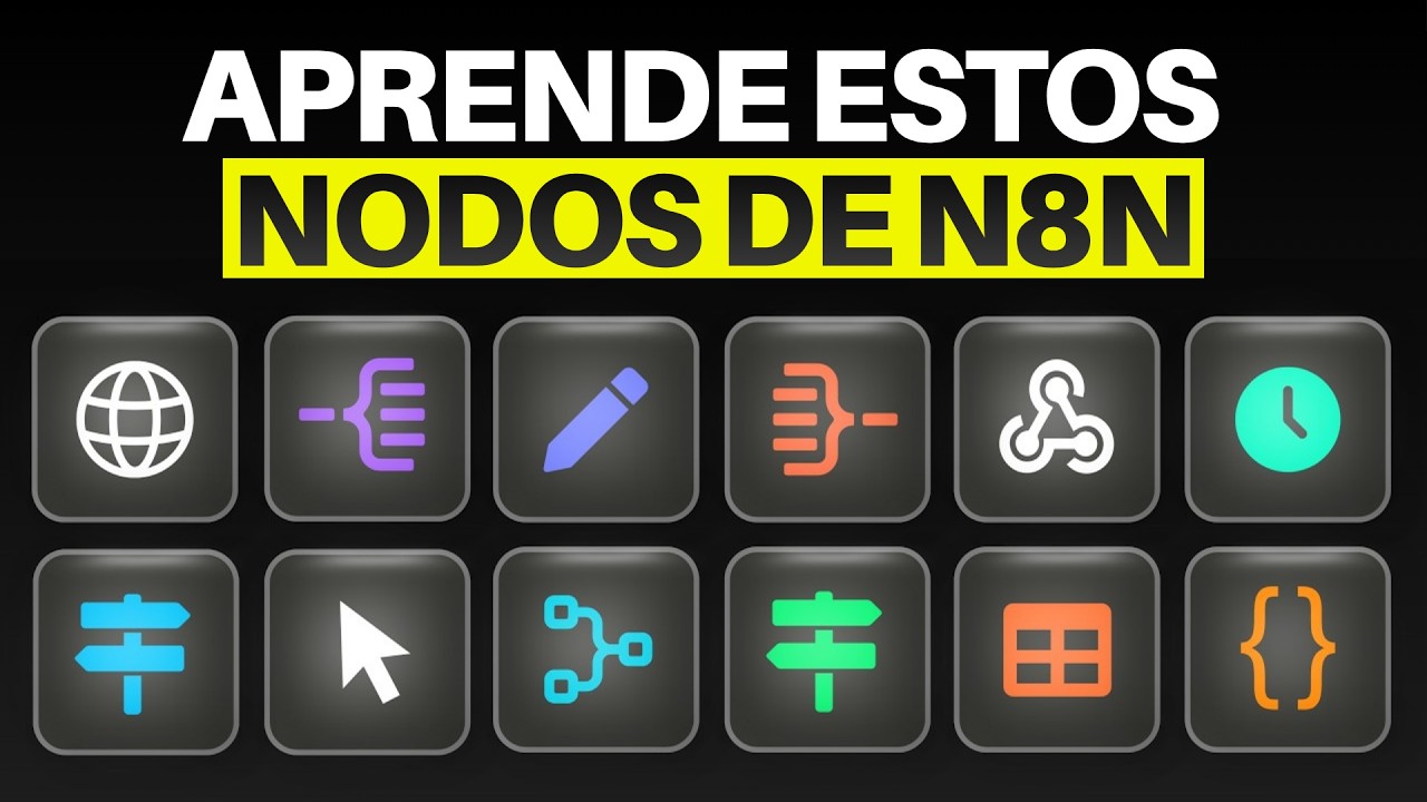 Domina el 90% de n8n Aprendiendo Solo Estos 17 Nodos