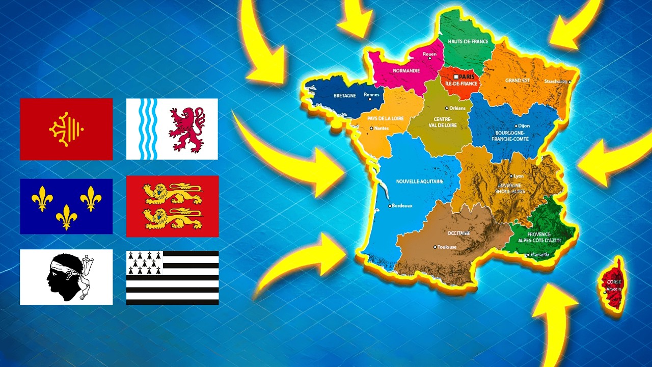 1 Fait INCROYABLE sur TOUTES les Régions Françaises