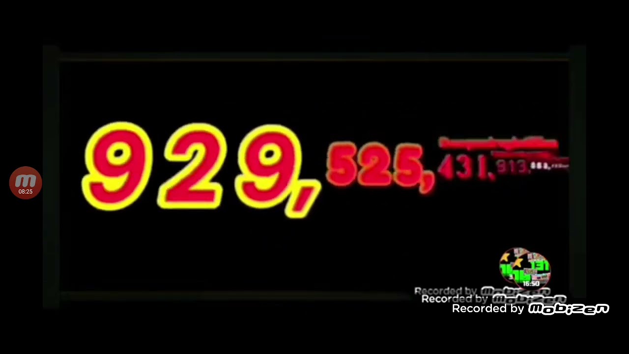 0 to septuagintillion (speeded video)