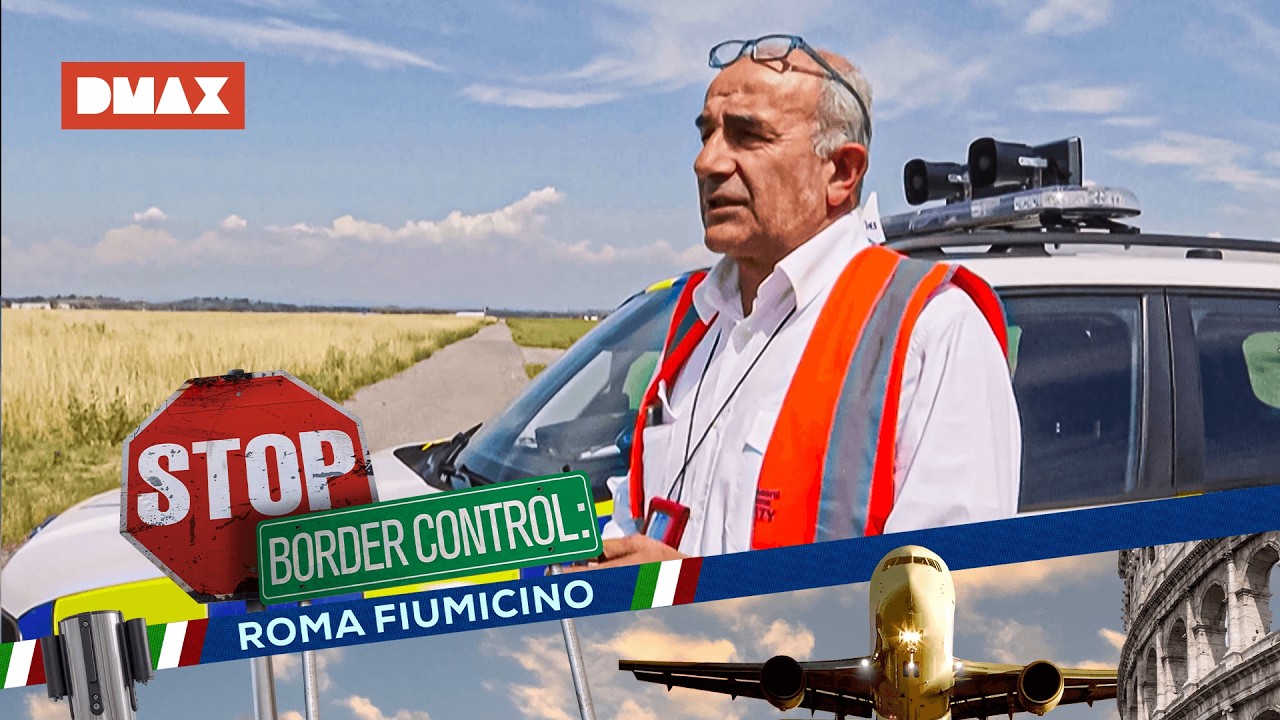 Basta una BUCA sulla pista per fermare un aereo 😳 | Border Control Roma Fiumicino