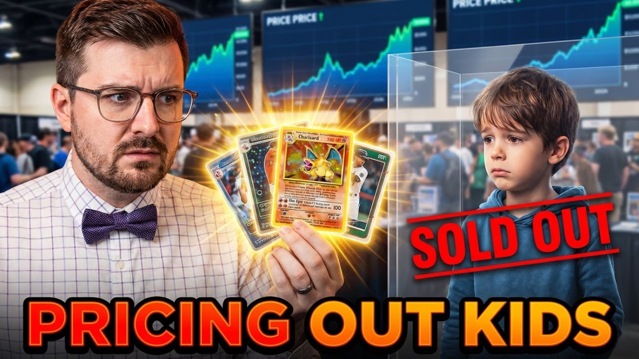 The Collectibles Market Is Exploding (And It's Pricing Out Kids) | Pokémon, Sports Cards