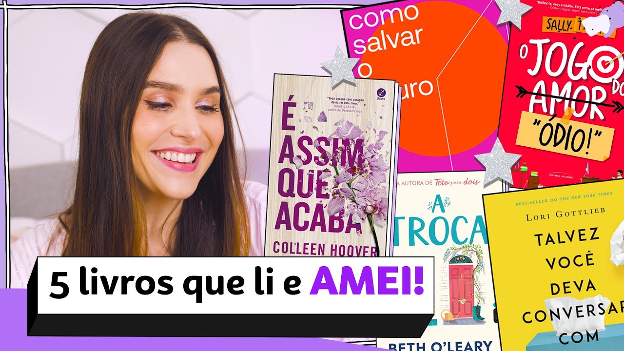 5 livros pra ler esse mês! | Lu Ferreira | Chata de Galocha