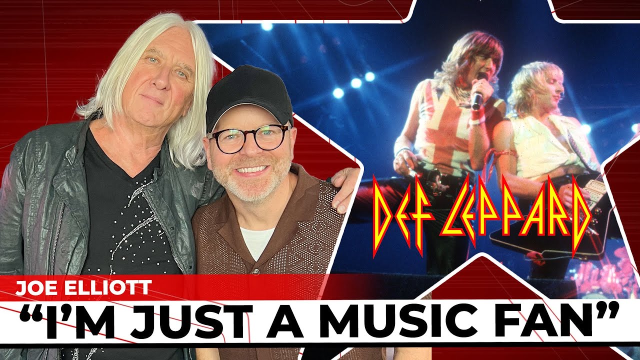 DEF LEPPARD Arena Tour 2026: Joe Elliott STILL Loves Music 48 Years On