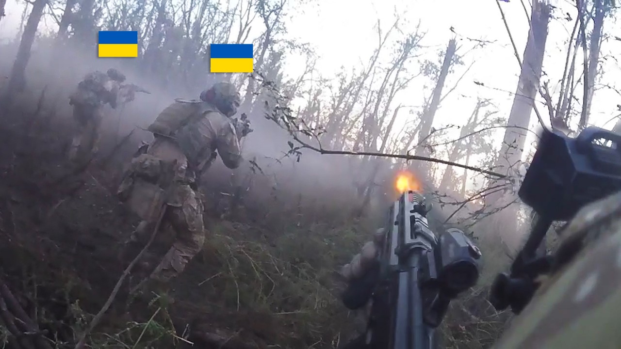 41 Minuten H&ouml;lle &ndash; Ukrainische Aufkl&auml;rer st&uuml;rmen russische Gr&auml;ben im Nahkampf